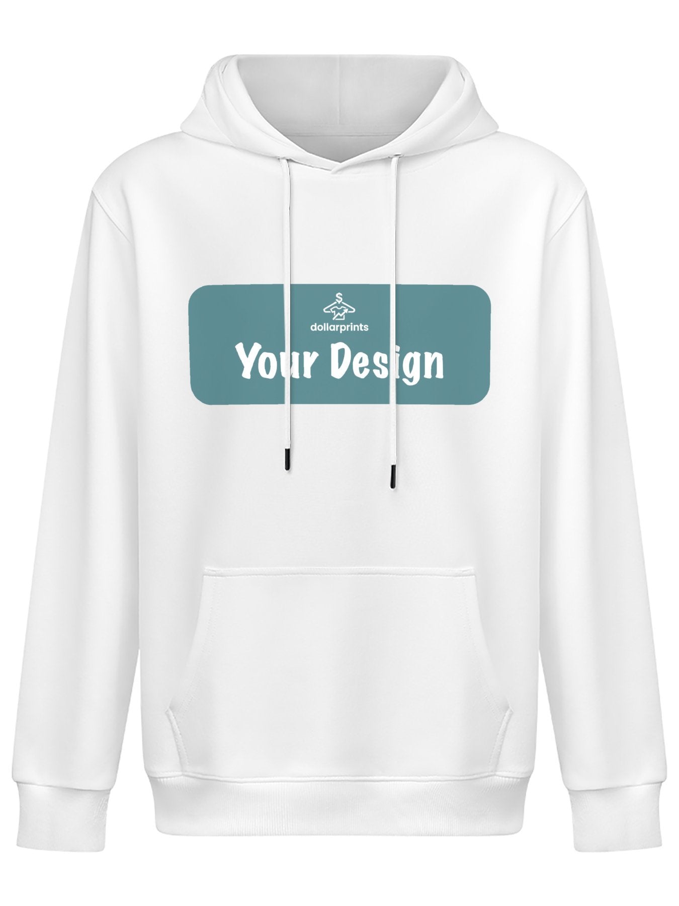 Hoodie (Mid-weight) - Front Print Your Design
