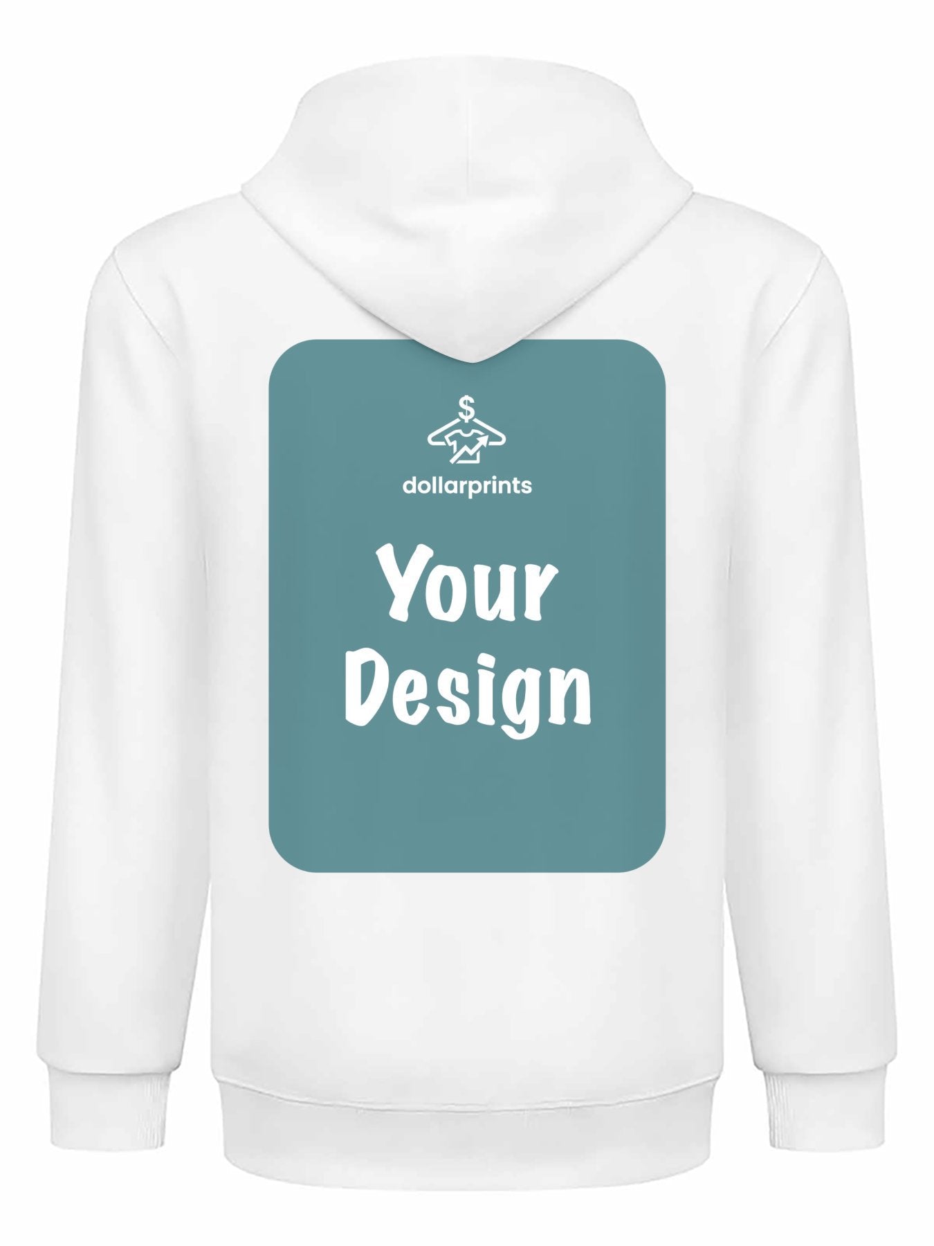 Hoodie (Mid-weight) - Back Print Your Design