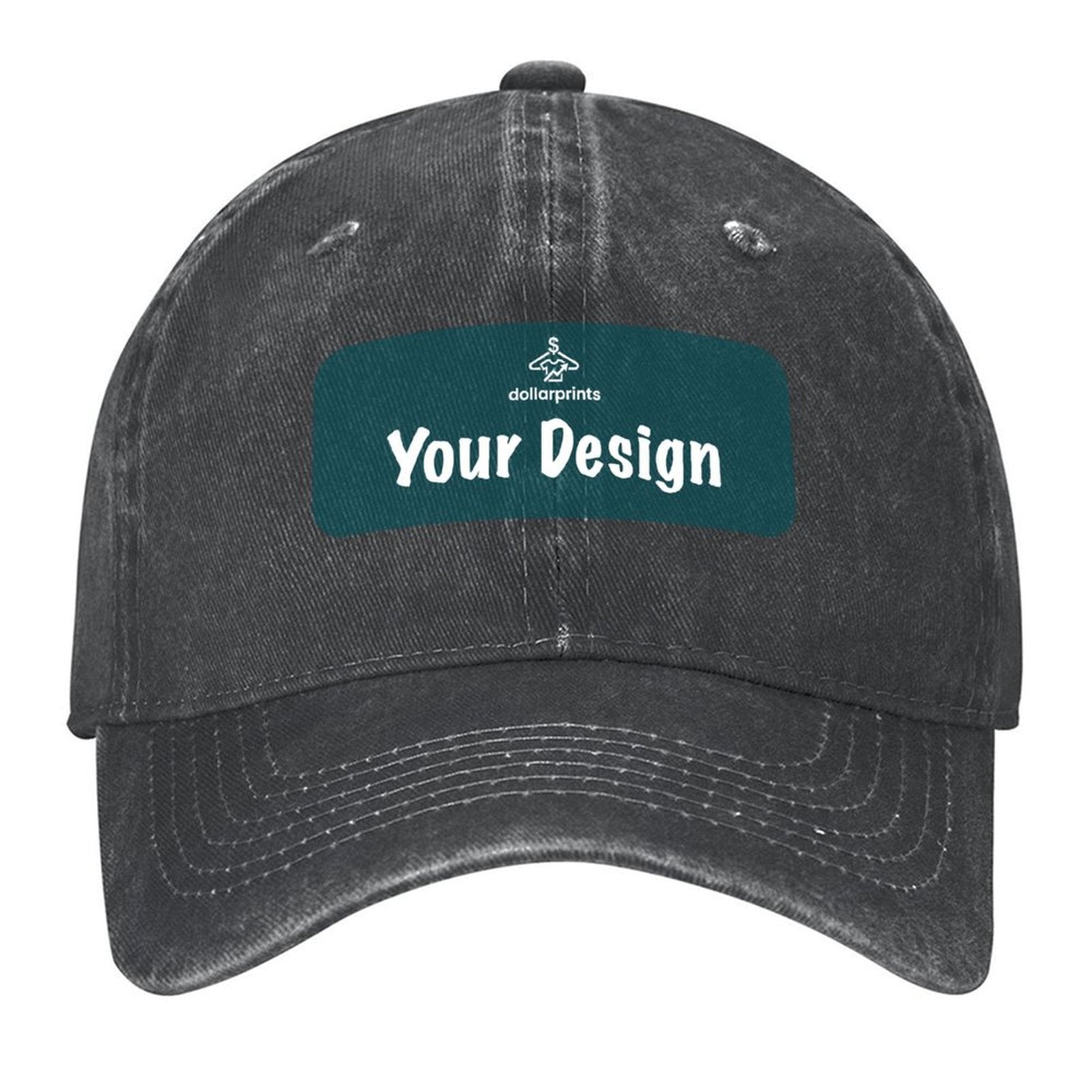 Washed Denim Hat Horiz