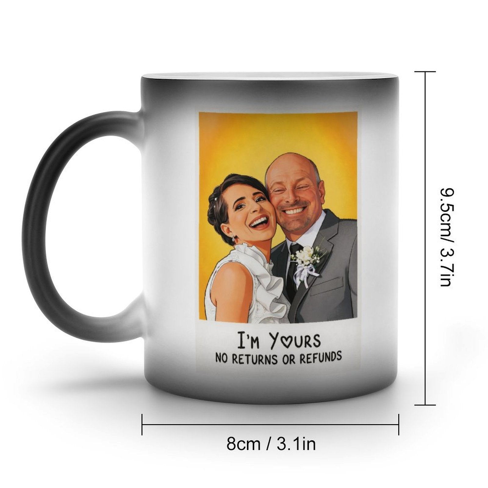 Black Mug (Two-Sided Prints) Love & Couples