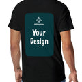 Cotton T-Shirt (180g) - Back Print Your Design