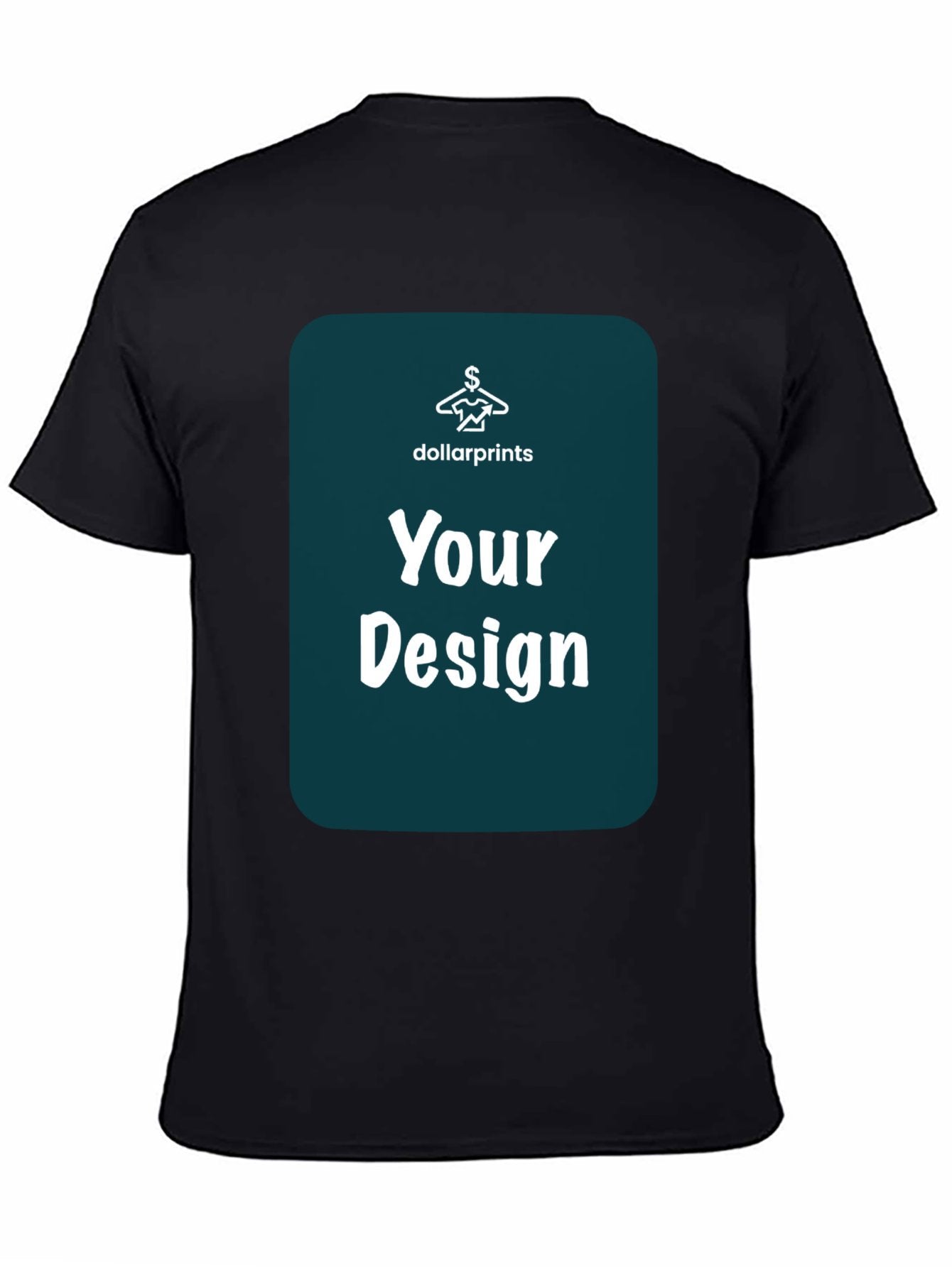Cotton T-Shirt (180g) - Double-Sided Print Your Design