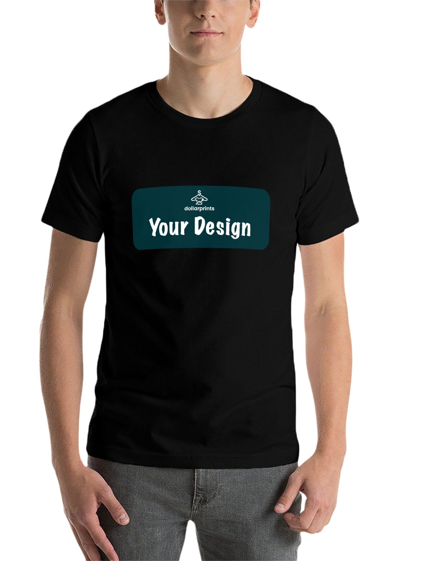 Cotton T-Shirt (180g) - Double-Sided Print Your Design