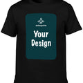 Cotton T-Shirt (180g) - Front Print Your Design