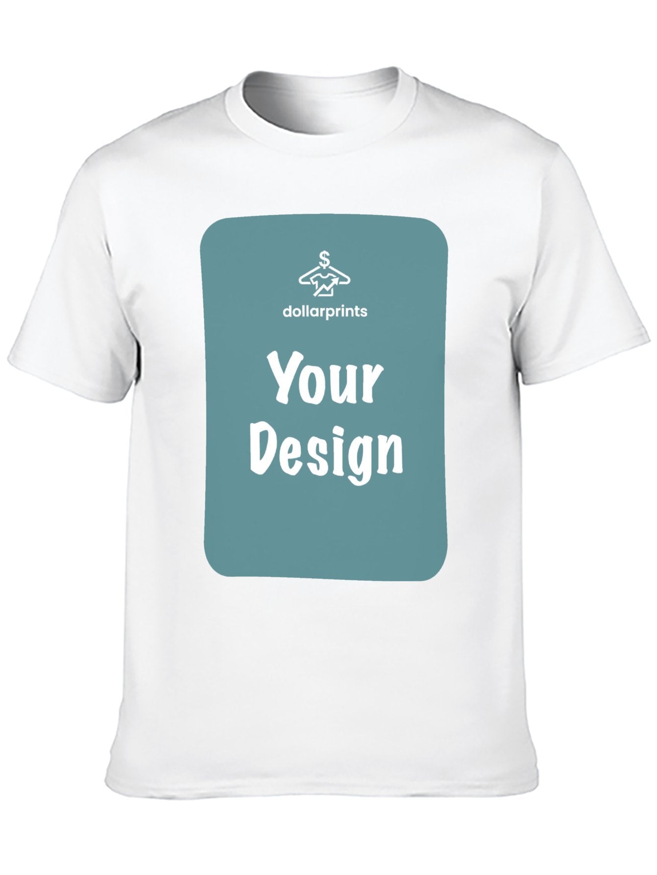 Cotton T-Shirt (180g) - Front Print Your Design