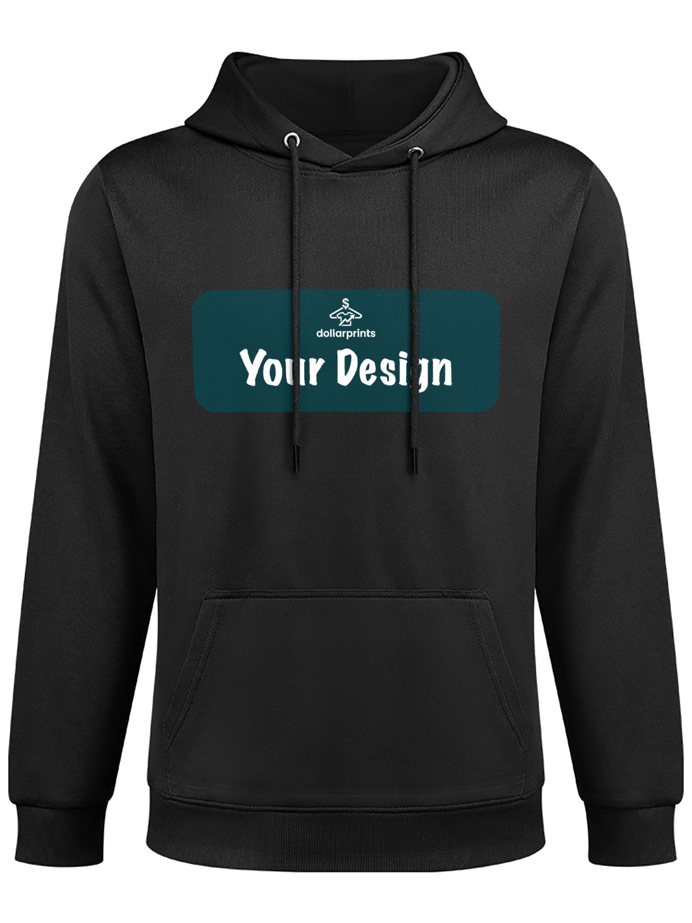 Hoodie (Mid-weight) - Front Print Your Design
