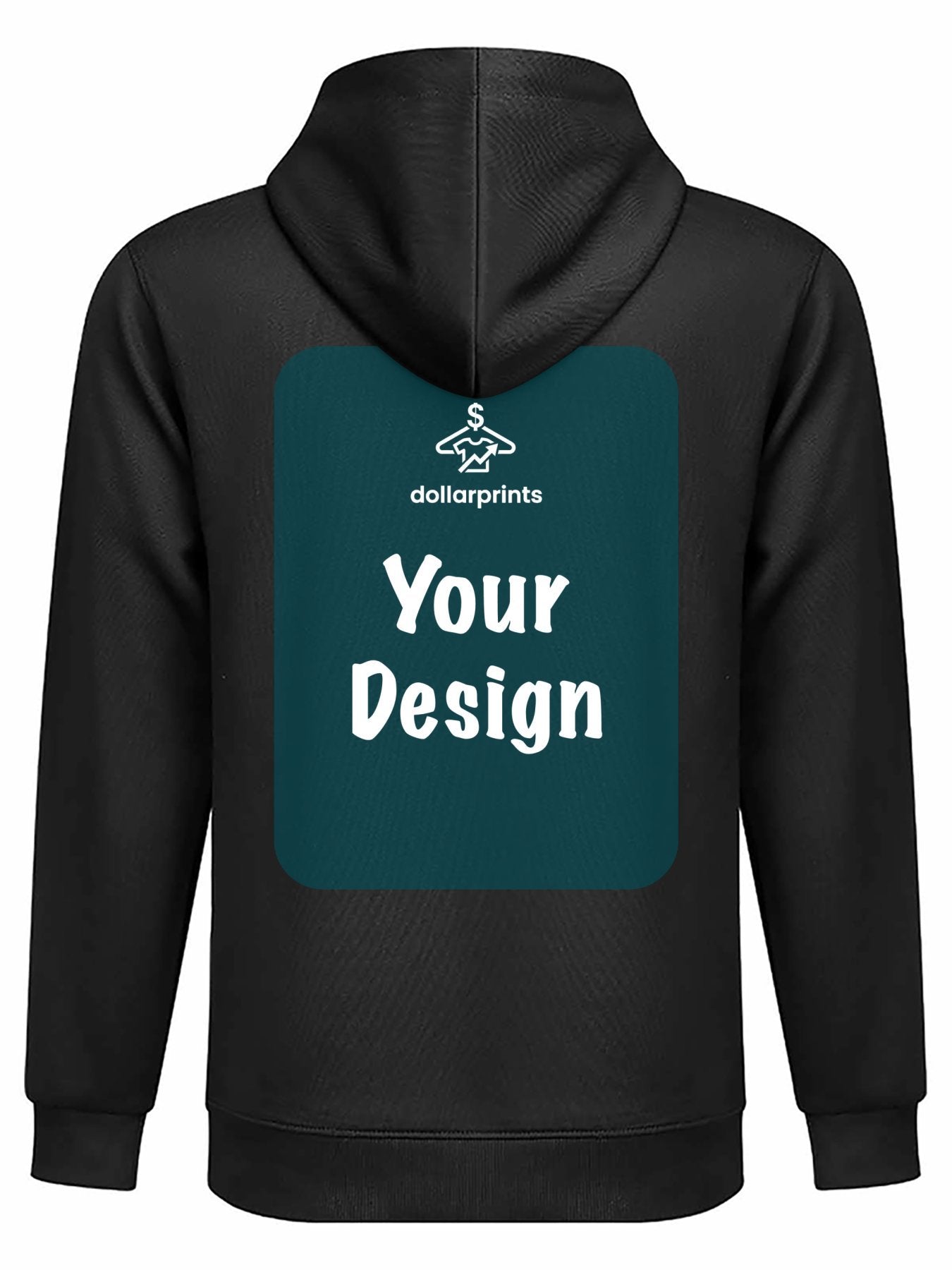 Hoodie (Mid-weight) - Back Print Your Design