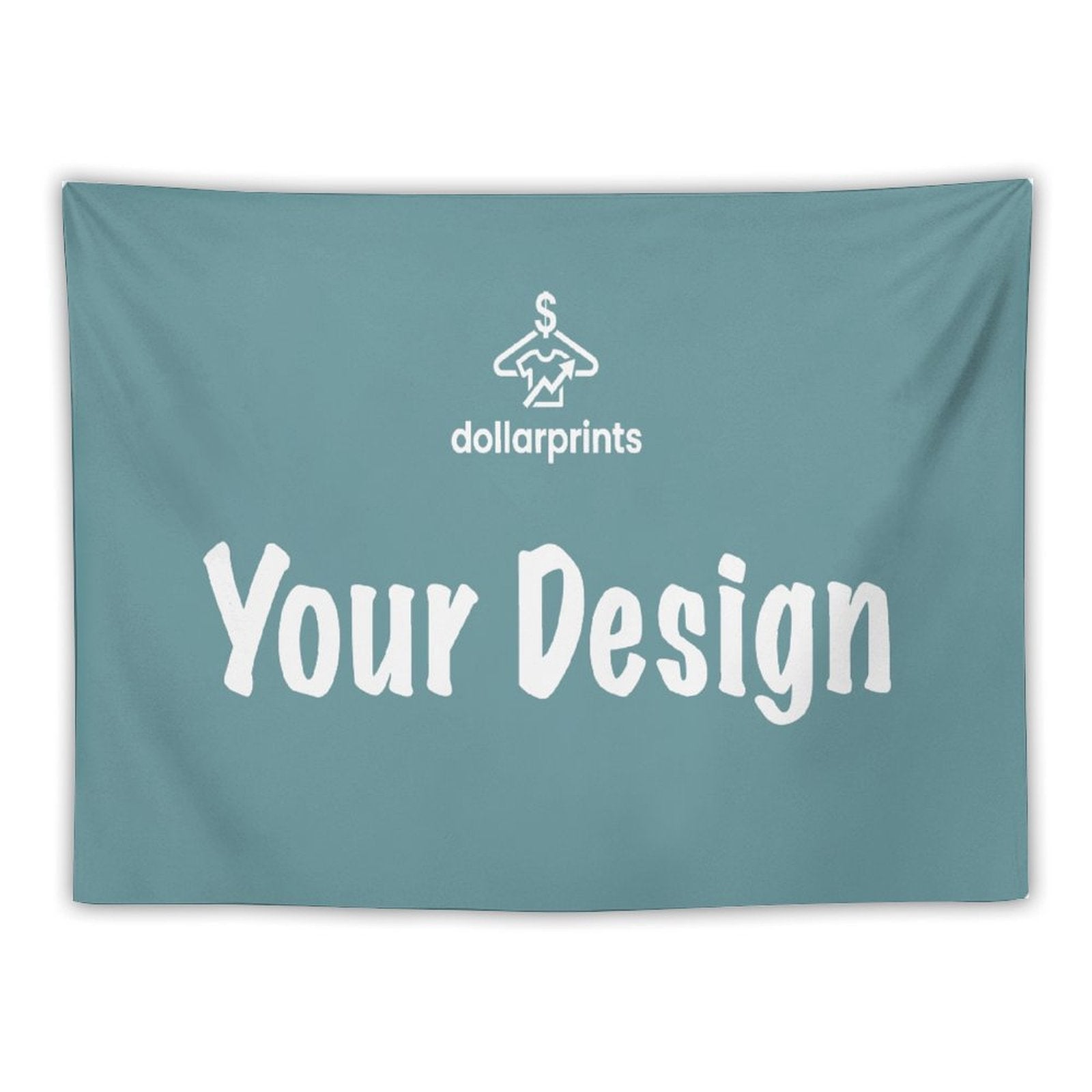 Peach Skin Tapestry - Custom Print Your Design