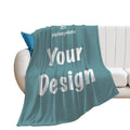Cozy Flannel Blanket - Custom Print Your Design