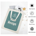 Large Canvas Tote Bag (Double-Sided Print) – 38×46Cm - Custom Print Your Design