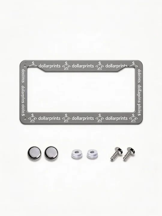 License Plate Frame Set - Custom Print Your Design