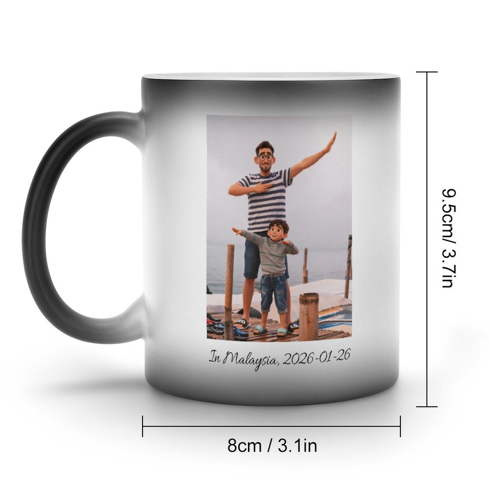 Black Mug (Two-Sided Prints) Family Stories